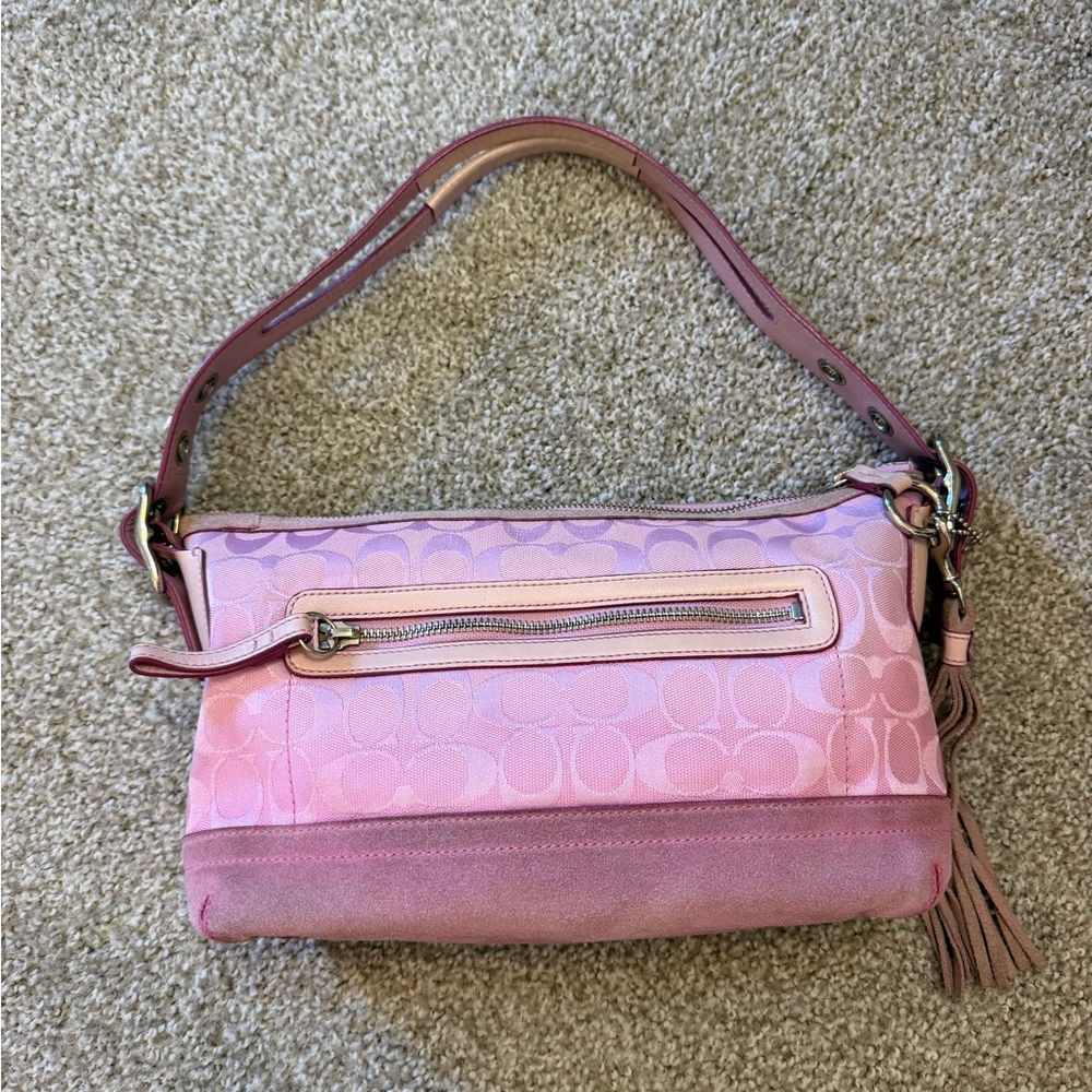 Coach Vintage East West Signature bag